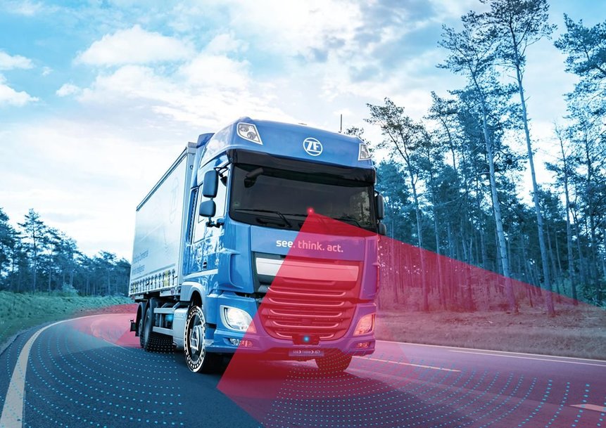 ZF Demonstrates Further Advances in Safety Technologies for Commercial Vehicles